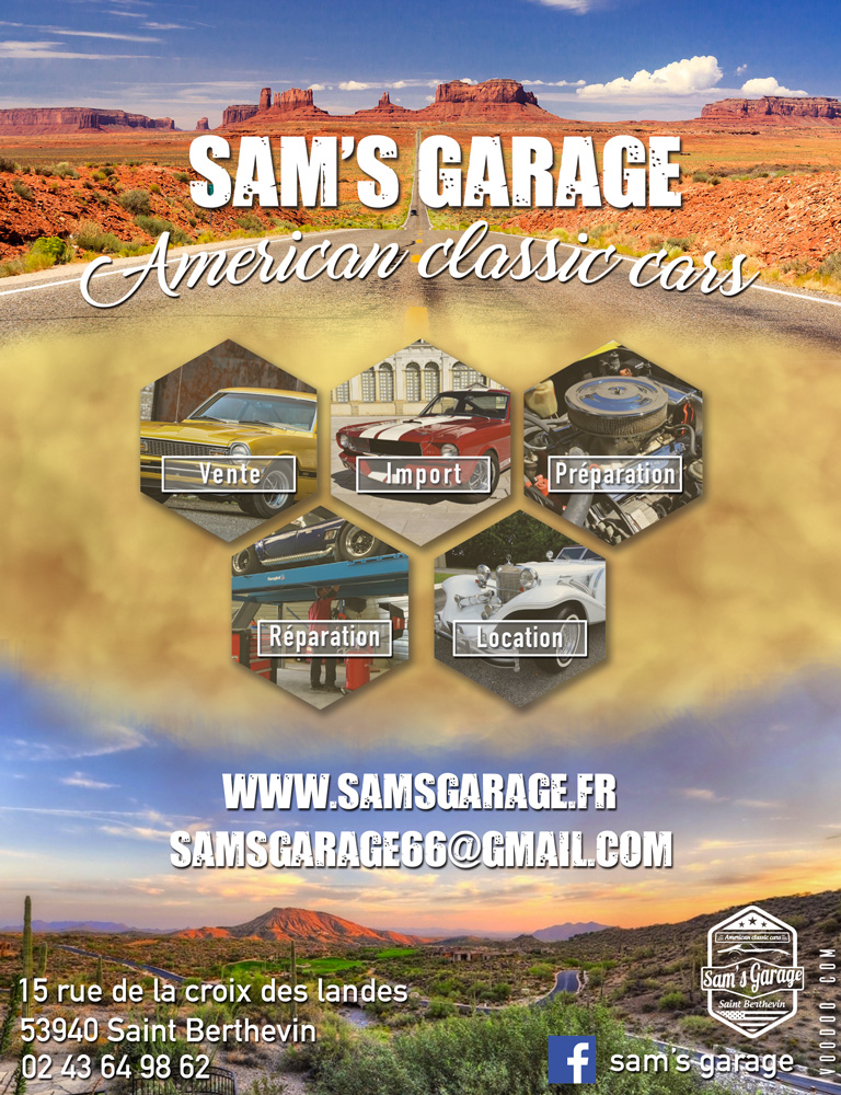 Affiche Sam's garage